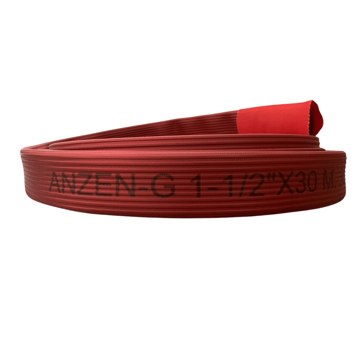 "ANZEN" สายส่งน้ำดับเพลิง ชนิดยาง NITRILE สีแดง - Image 3