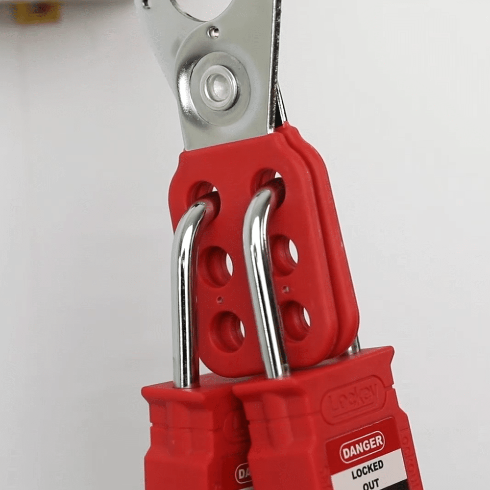 ตัวล็อกก้ามปู Steel Hasp lockout - Image 5