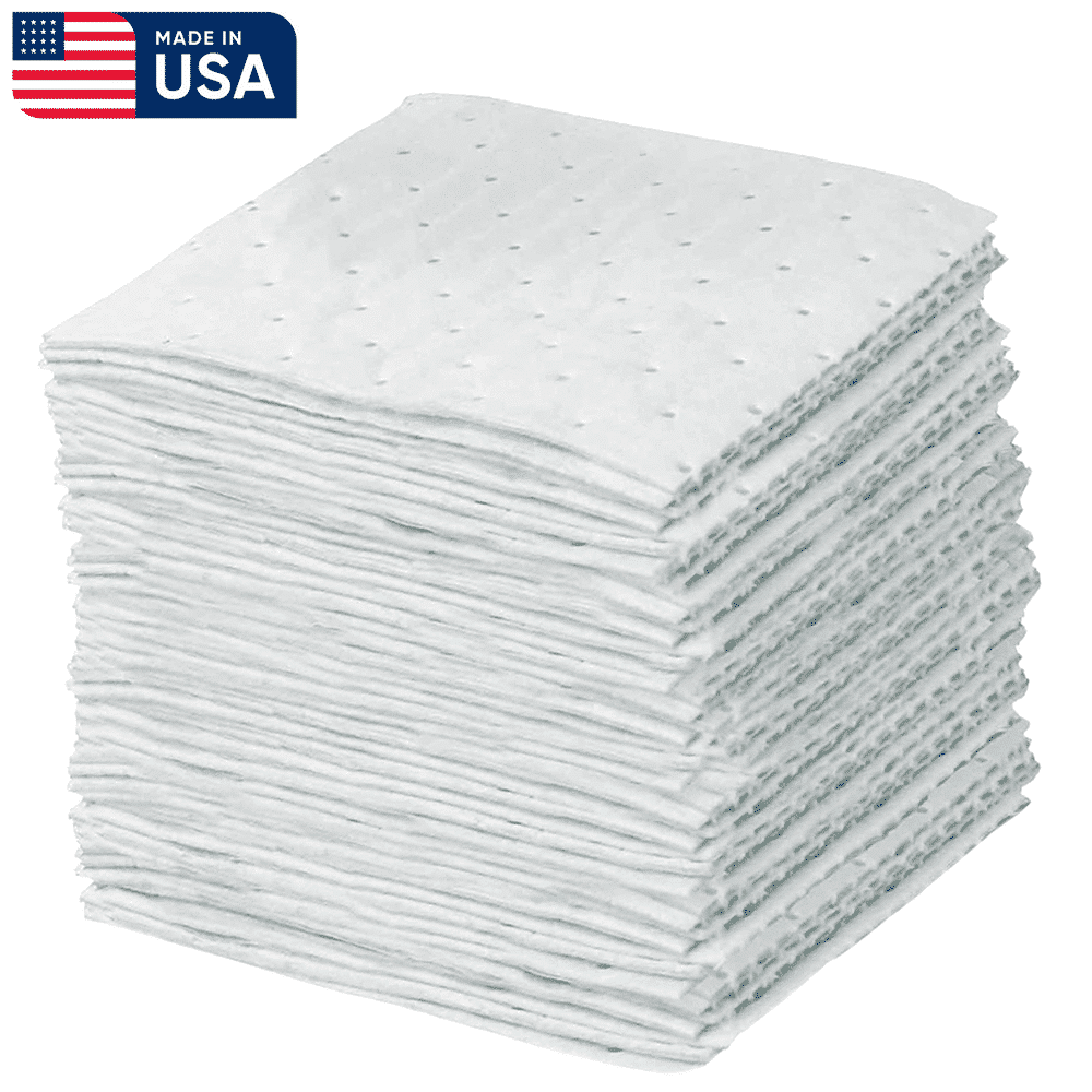 BRADY วัสดุดูดซับของเหลวประเภทน้ำมัน ชนิดแผ่น รุ่น SXT100 (100 แผ่น / กล่อง)