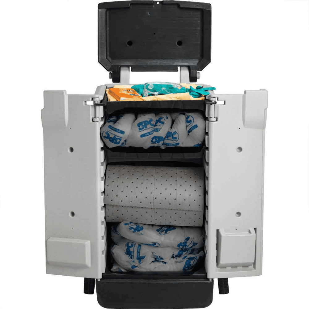 BRADY วัสดุดูดซับสารเคมี สารเหลว น้ำมัน แบบรถเข็นเคลื่อนที่เร็ว - Image 4