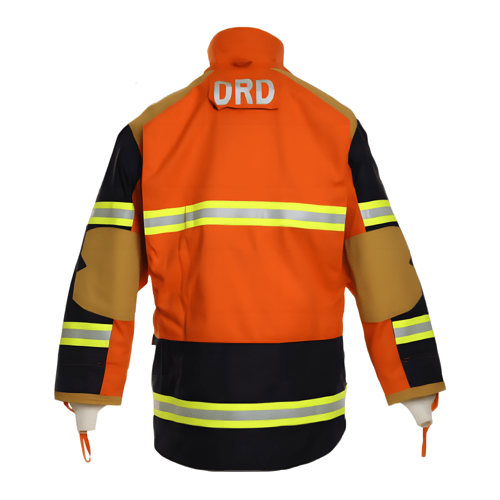 เสื้อ+กางเกงดับเพลิง Fier Breeze ลายตาราง ผ้า Jackal 205 gsm. - Image 3