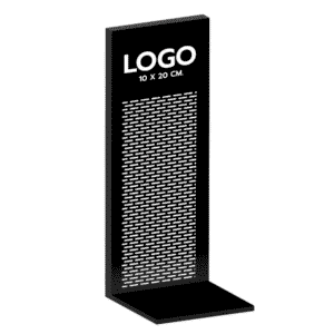 ที่ตั้งถังดับเพลิง วัสดุซิงค์อบทำสีดำ ฐานกว้าง 30x22 ซม สูง 75 ซม