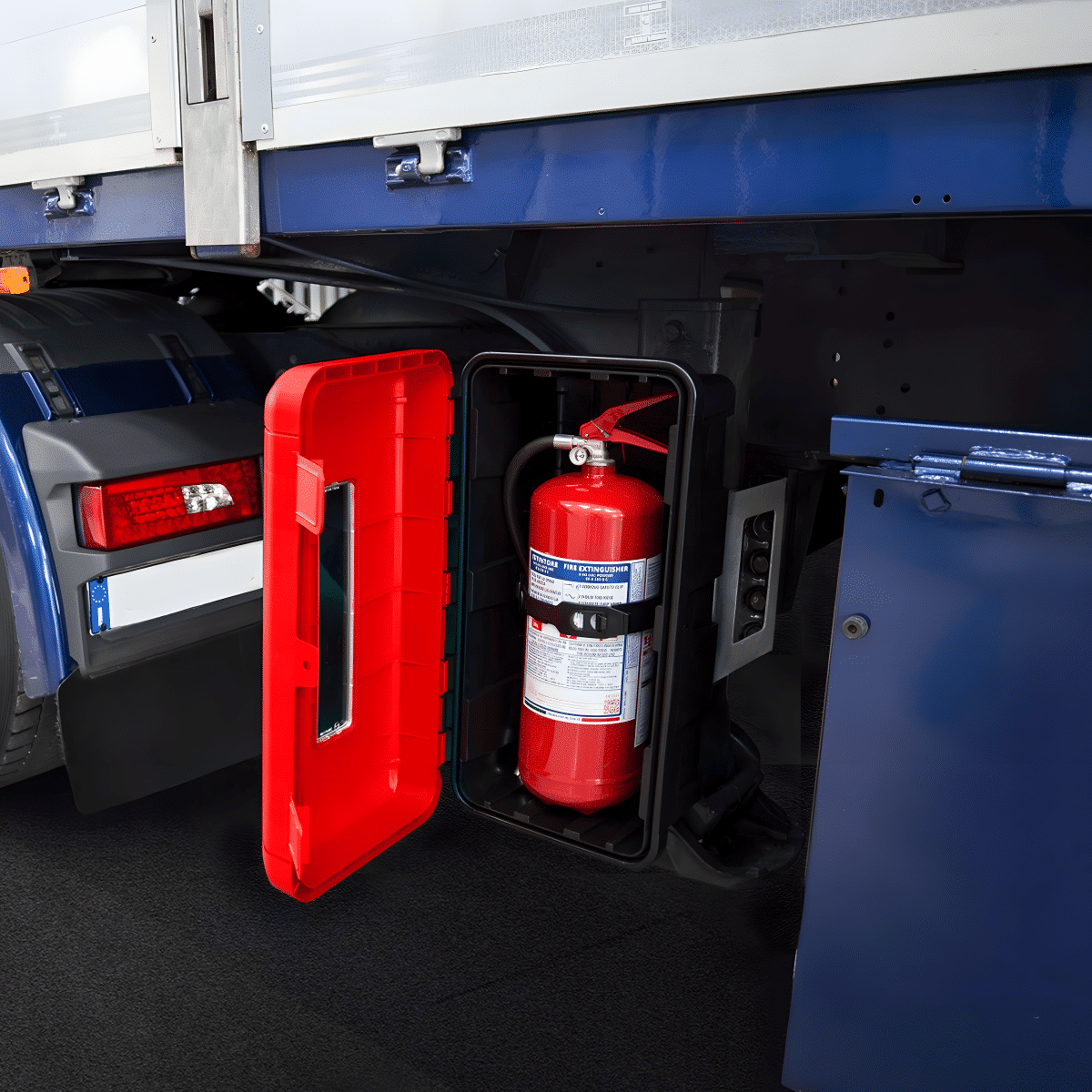 กล่องใส่ถังดับเพลิง DAKEN 82120 Regon ฝาล็อคแดง 15 ปอนด์ - Image 12