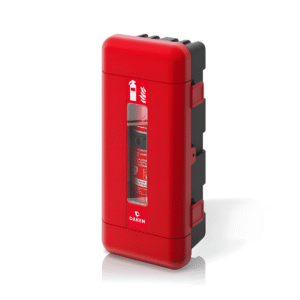 กล่องใส่ถังดับเพลิง DAKEN 82120 Regon ฝาล็อคแดง 15 ปอนด์