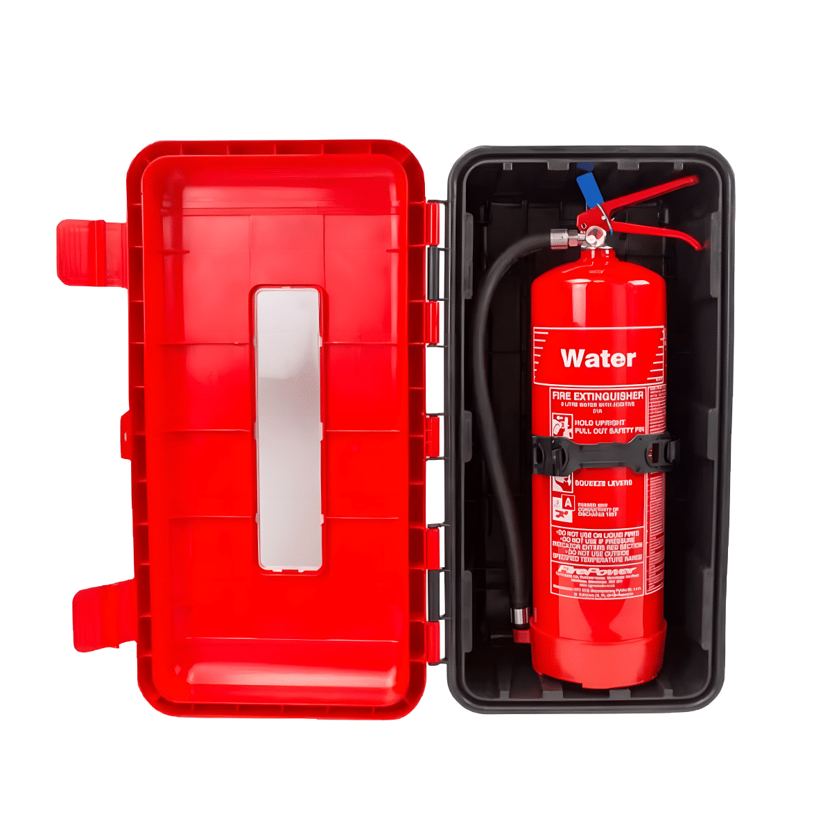 กล่องใส่ถังดับเพลิง DAKEN 82120 Regon ฝาล็อคแดง 15 ปอนด์ - Image 5