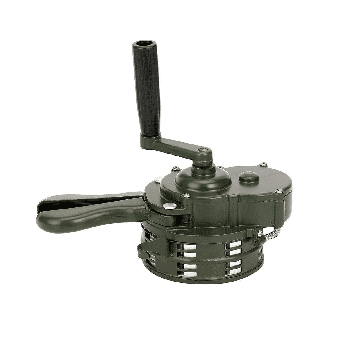 ไซเรนมือหมุน ชนิดพกพา 110 dB สีเขียว - Image 4