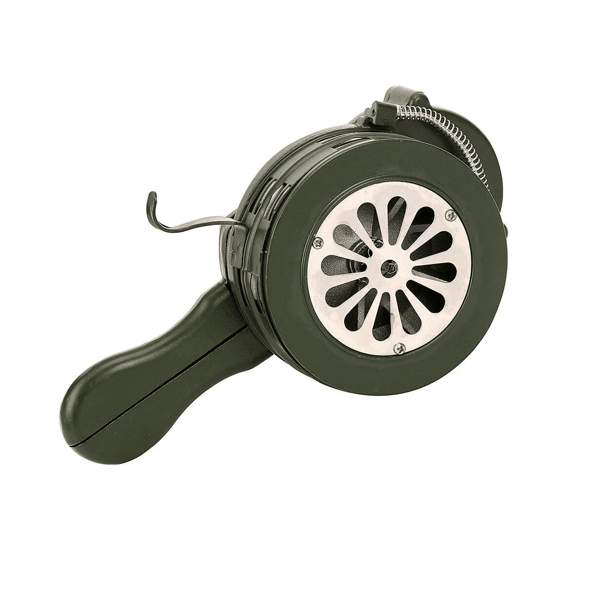 ไซเรนมือหมุน ชนิดพกพา 110 dB สีเขียว - Image 2