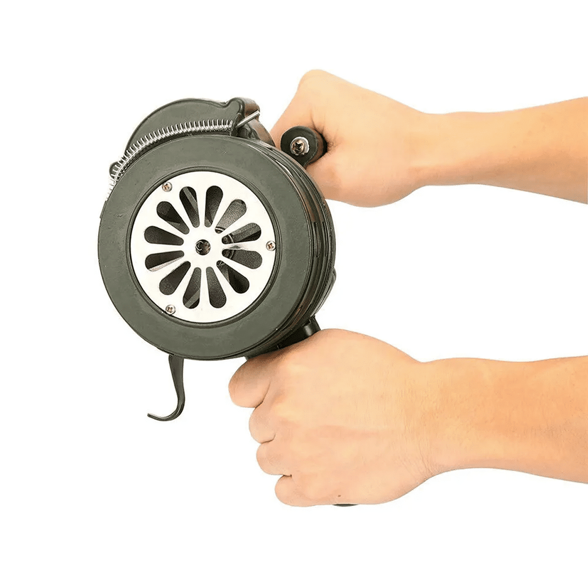 ไซเรนมือหมุน ชนิดพกพา 110 dB สีเขียว - Image 15