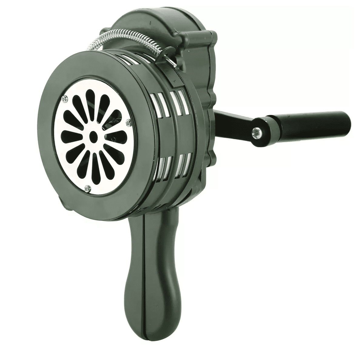 ไซเรนมือหมุน ชนิดพกพา 110 dB สีเขียว - Image 10