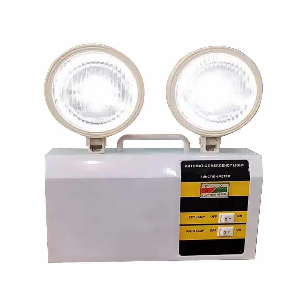 ไฟฉุกเฉิน LED รุ่นประหยัด ขนาด 8x27x30 Cm.สำรองไฟ 1 ชั่วโมง 15 นาที 2W