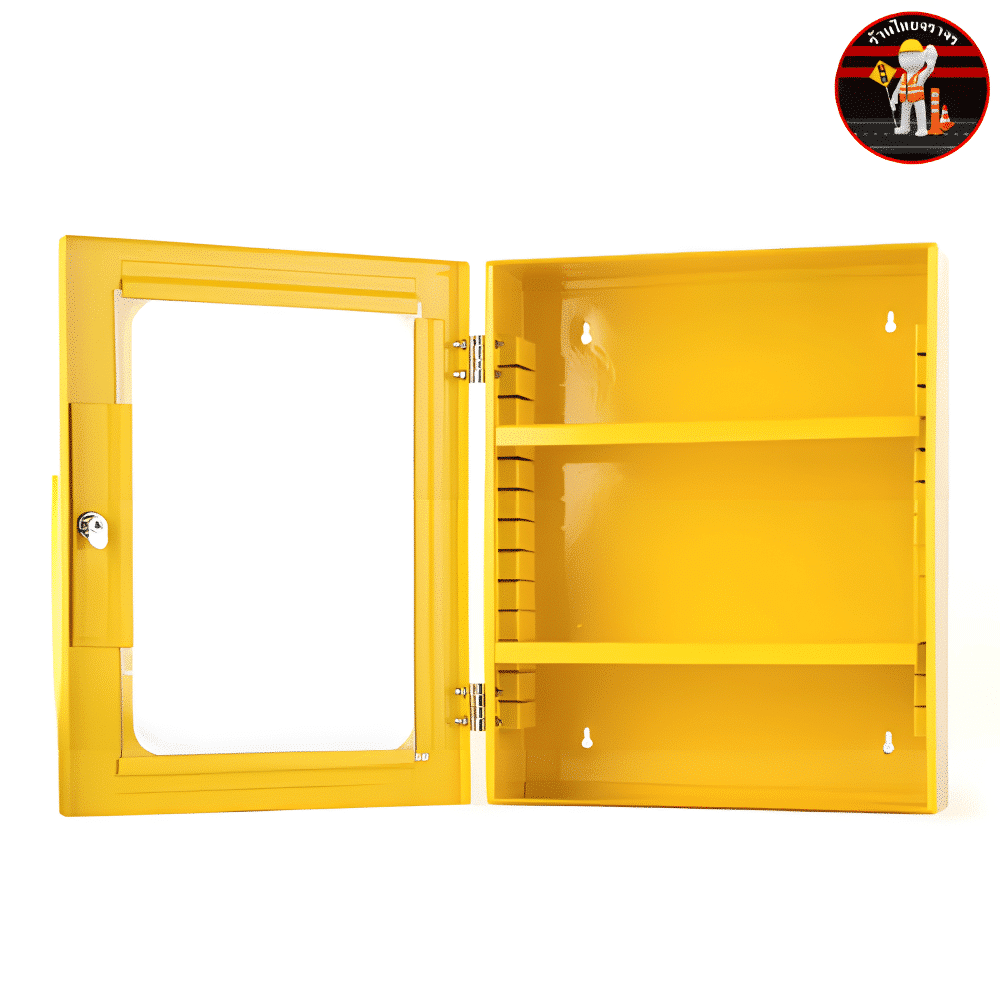 ตู้เหล็กเก็บอุปกรณ์ LOCKOUT STATION ขนาด 36x45x15.5cm - Image 5