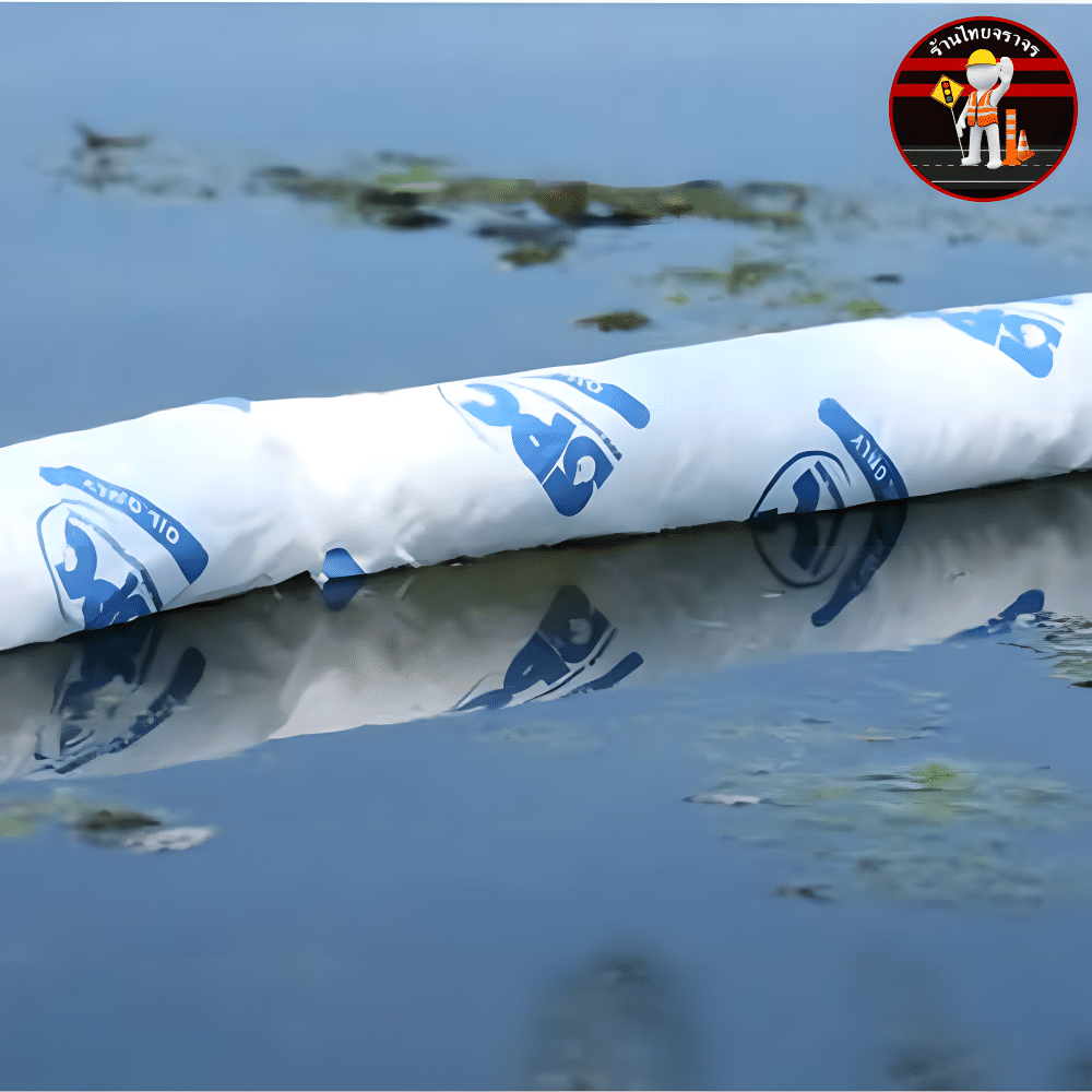 วัสดุดูดซับของเหลวประเภทน้ำมัน ชนิดท่อนยาว 2.4 เมตร ไม่มีขน สีขาว Brady รุ่น OIL 806 (6 ท่อน / กล่อง) - Image 5