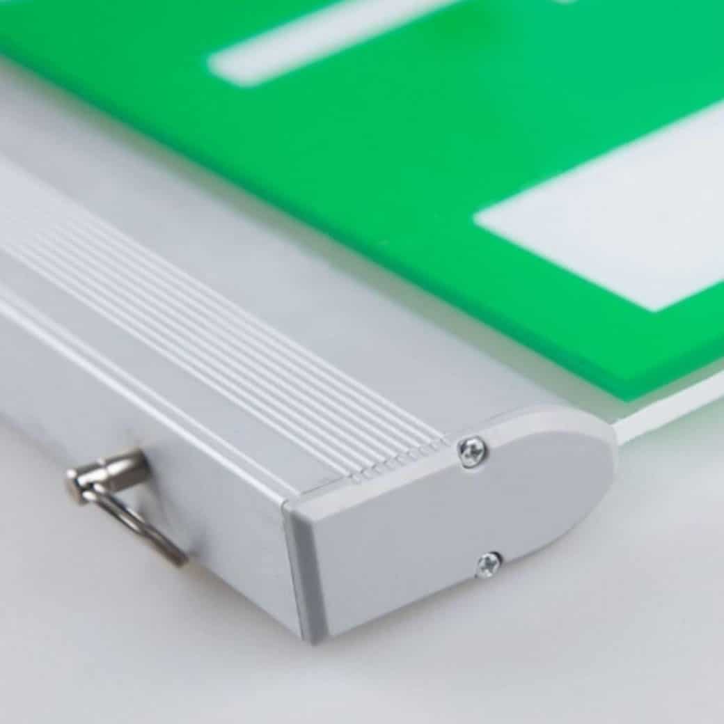 ป้ายไฟทางออกฉุกเฉินแบบแขวน สติ๊กเกอร์ 2 หน้า - Image 4