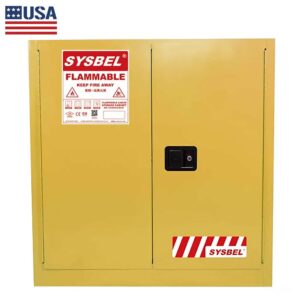 ตู้เก็บสารเคมีไวไฟ SYSBEL ขนาด 30Gal/114L