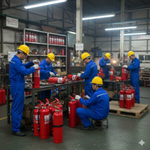 บริการรับเติมน้ำยาถังดับเพลิง
