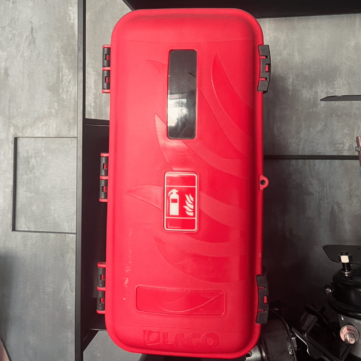 LAGO กล่องใส่ถังดับเพลิง FITEASY สำหรับถังขนาด 15/20 ปอนด์ - Image 12