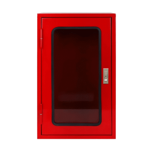 ตู้เก็บถังดับเพลิงถังเดี่ยว ขนาด 40x70x20 Cm. เหล็กเบอร์ 21 (เฉพาะตู้)