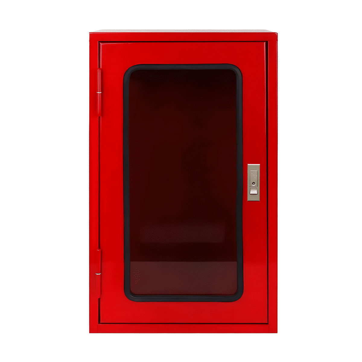 ตู้เก็บถังดับเพลิงถังเดี่ยว ขนาด 40x70x20 Cm. เหล็กเบอร์ 21 (เฉพาะตู้)