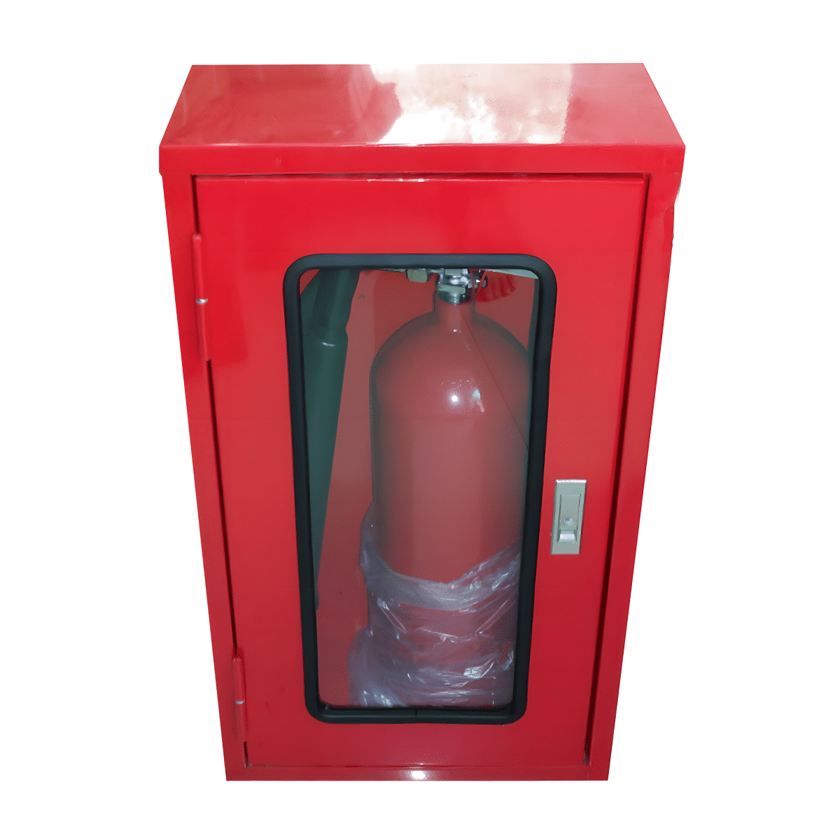 ตู้เก็บถังดับเพลิงถังเดี่ยว ขนาด 40x70x20 Cm. เหล็กเบอร์ 21 (เฉพาะตู้) - Image 12