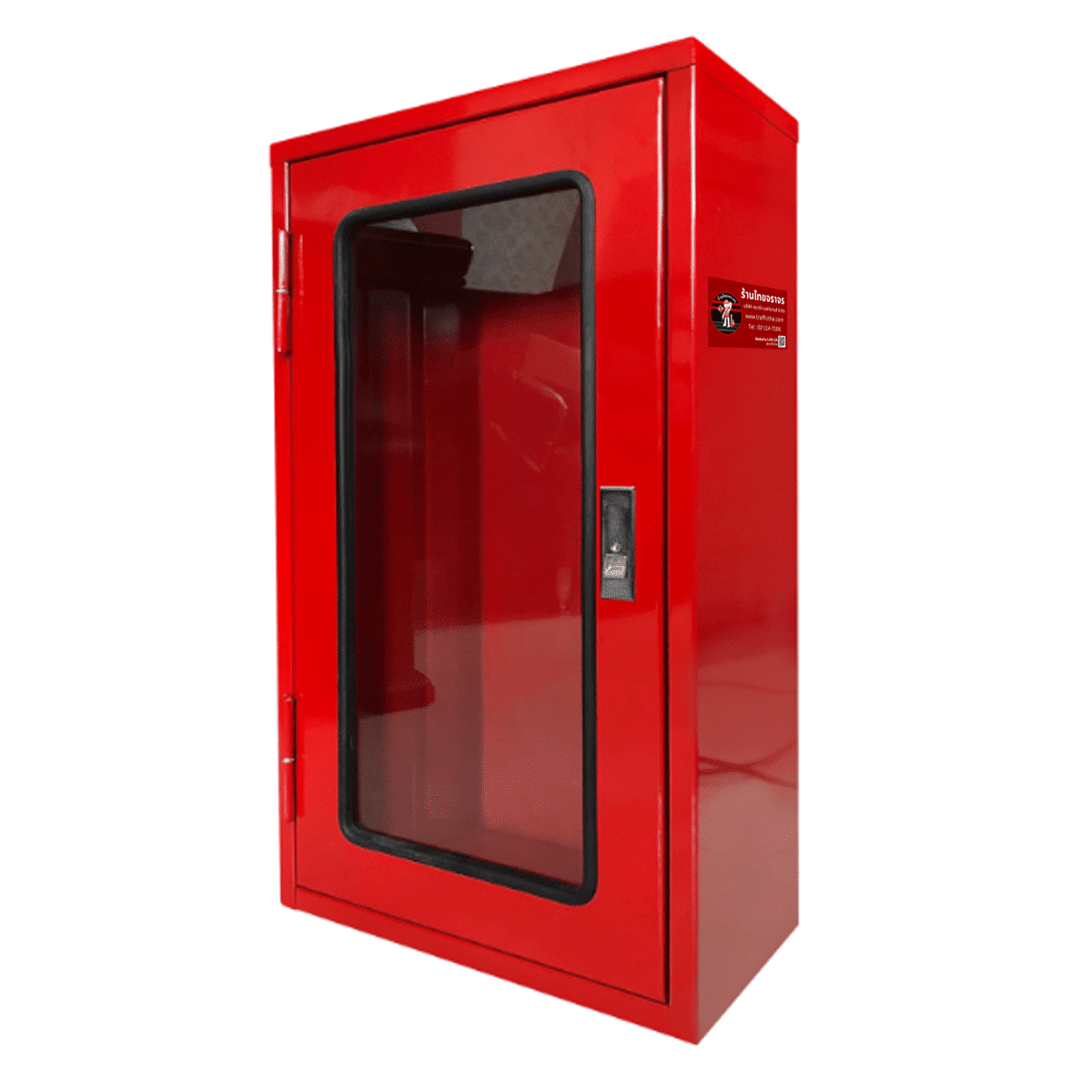 ตู้เก็บถังดับเพลิงถังเดี่ยว ขนาด 40x70x20 Cm. เหล็กเบอร์ 21 (เฉพาะตู้) - Image 4
