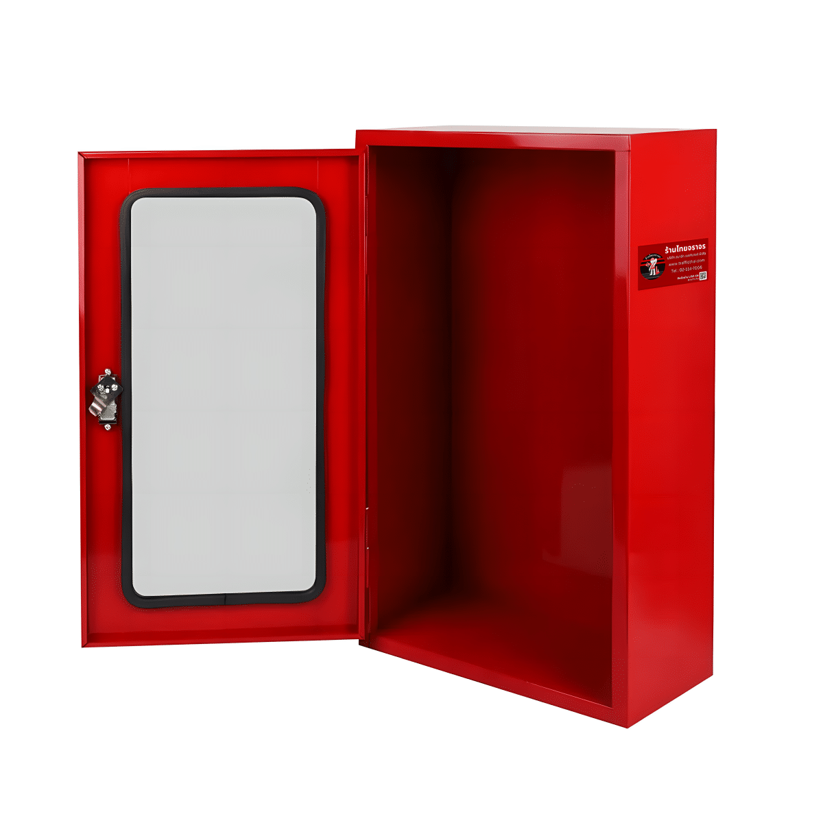 ตู้เก็บถังดับเพลิงถังเดี่ยว ขนาด 40x70x20 Cm. เหล็กเบอร์ 21 (เฉพาะตู้) - Image 7