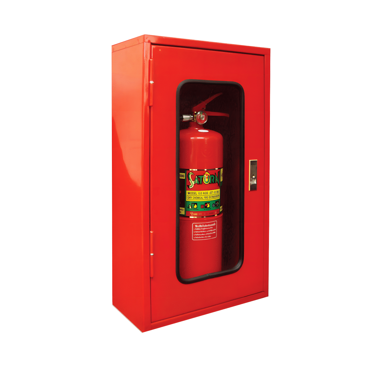ตู้เก็บถังดับเพลิงถังเดี่ยว ขนาด 40x70x20 Cm. เหล็กเบอร์ 21 (เฉพาะตู้) - Image 11