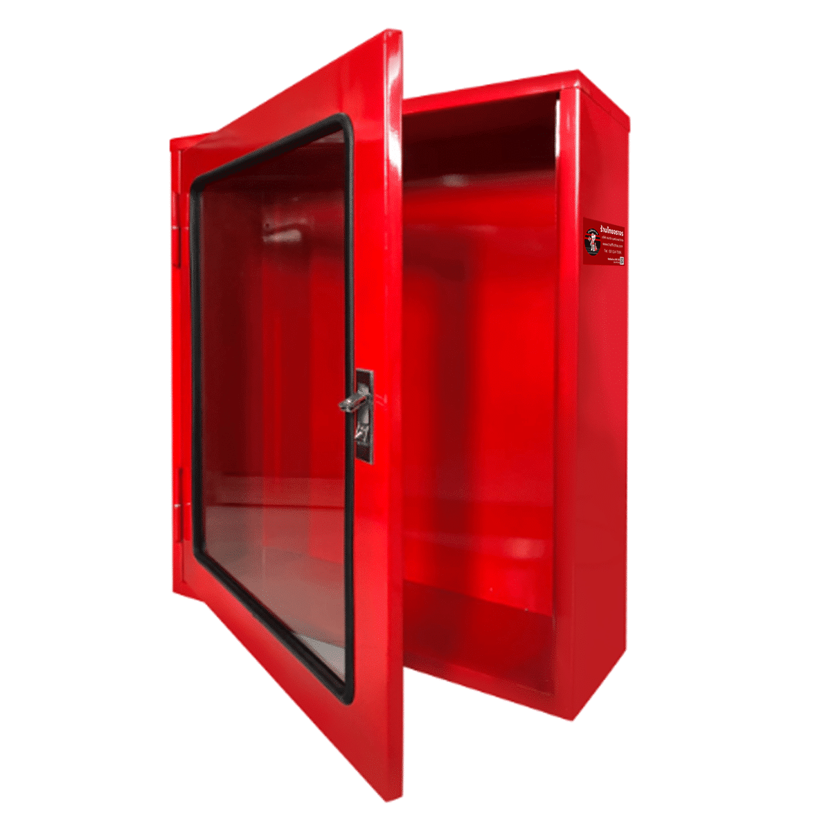 ตู้เก็บอุปกรณ์ดับเพลิงแบบถังคู่ ขนาด 60x70x20 Cm. เหล็กเบอร์ 21 (เฉพาะตู้) - Image 5