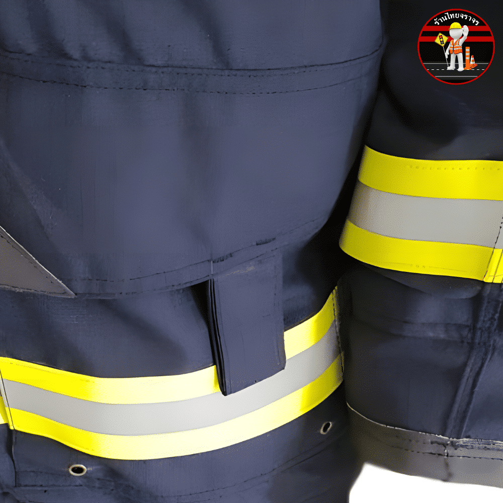 ชุดดับเพลิง Clasis Lite Tough ลายตาราง ผ้า Nomex Tough 205gsm - Image 9