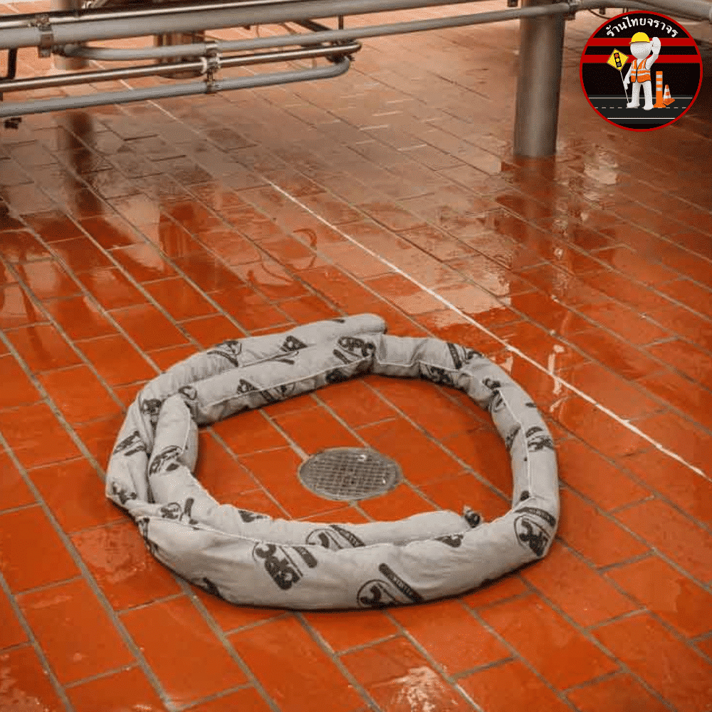 วัสดุดูดซับของเหลวประเภทน้ำและน้ำมัน ชนิดท่อนยาว 1.2 เมตร สีเทา แบรนด์ Brady รุ่น AW412 (12 ท่อน / กล่อง) - Image 2